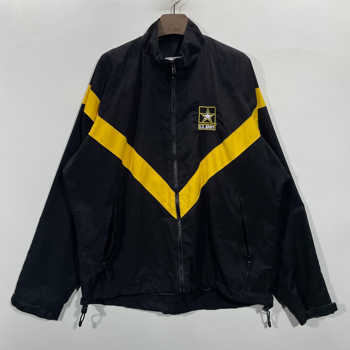 미군 U.S. ARMY 블랙 바람막이 상품이미지1