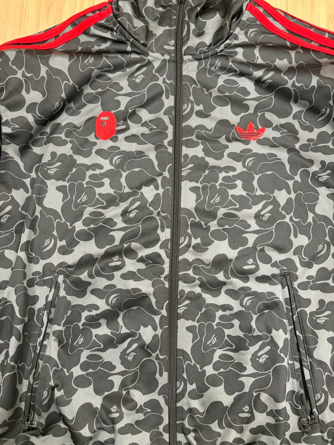 아디다스 베이프 트랙탑  US L 상품이미지2