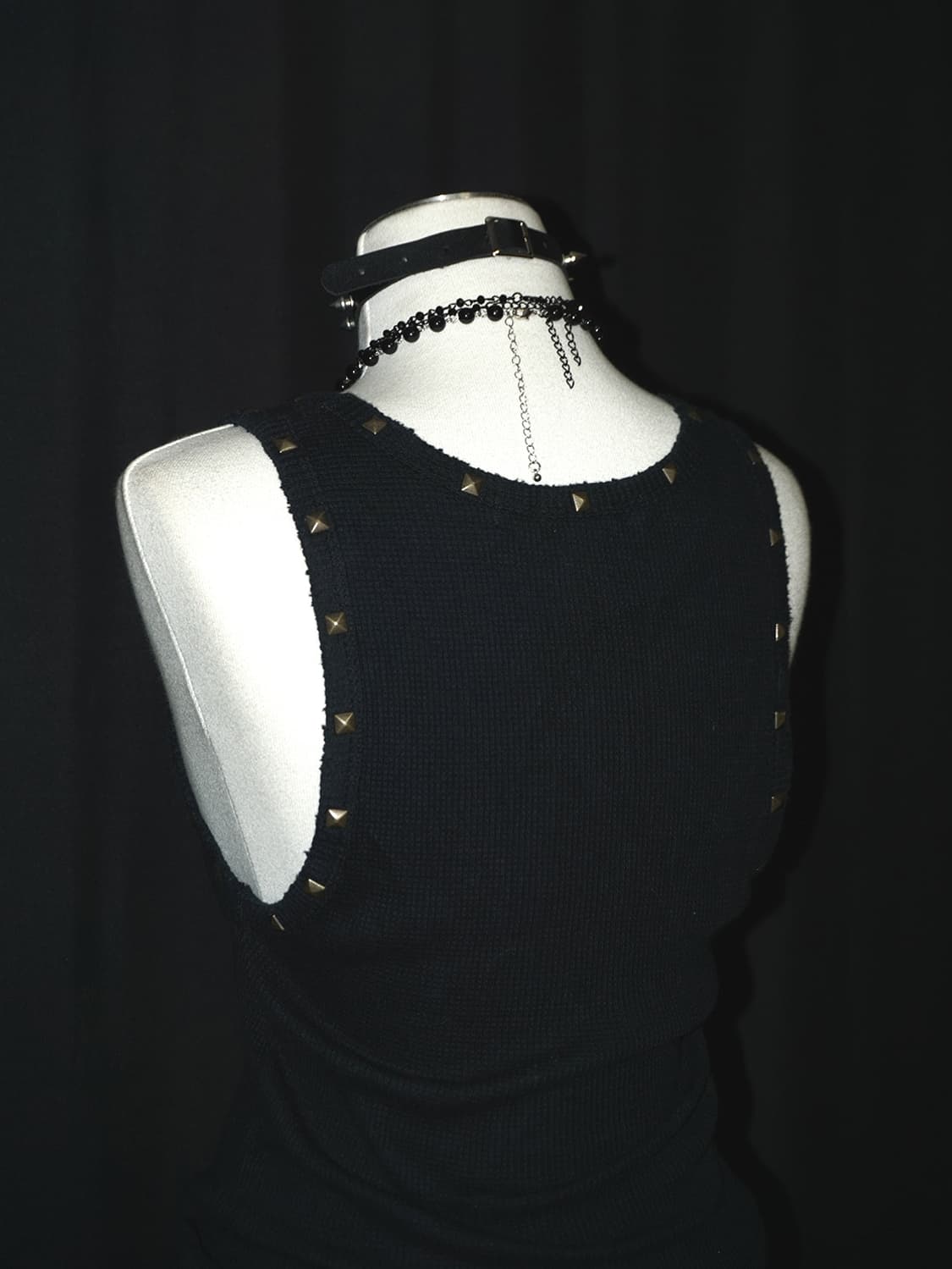 (slow hand jam) punk stud sleeveless  상품이미지8
