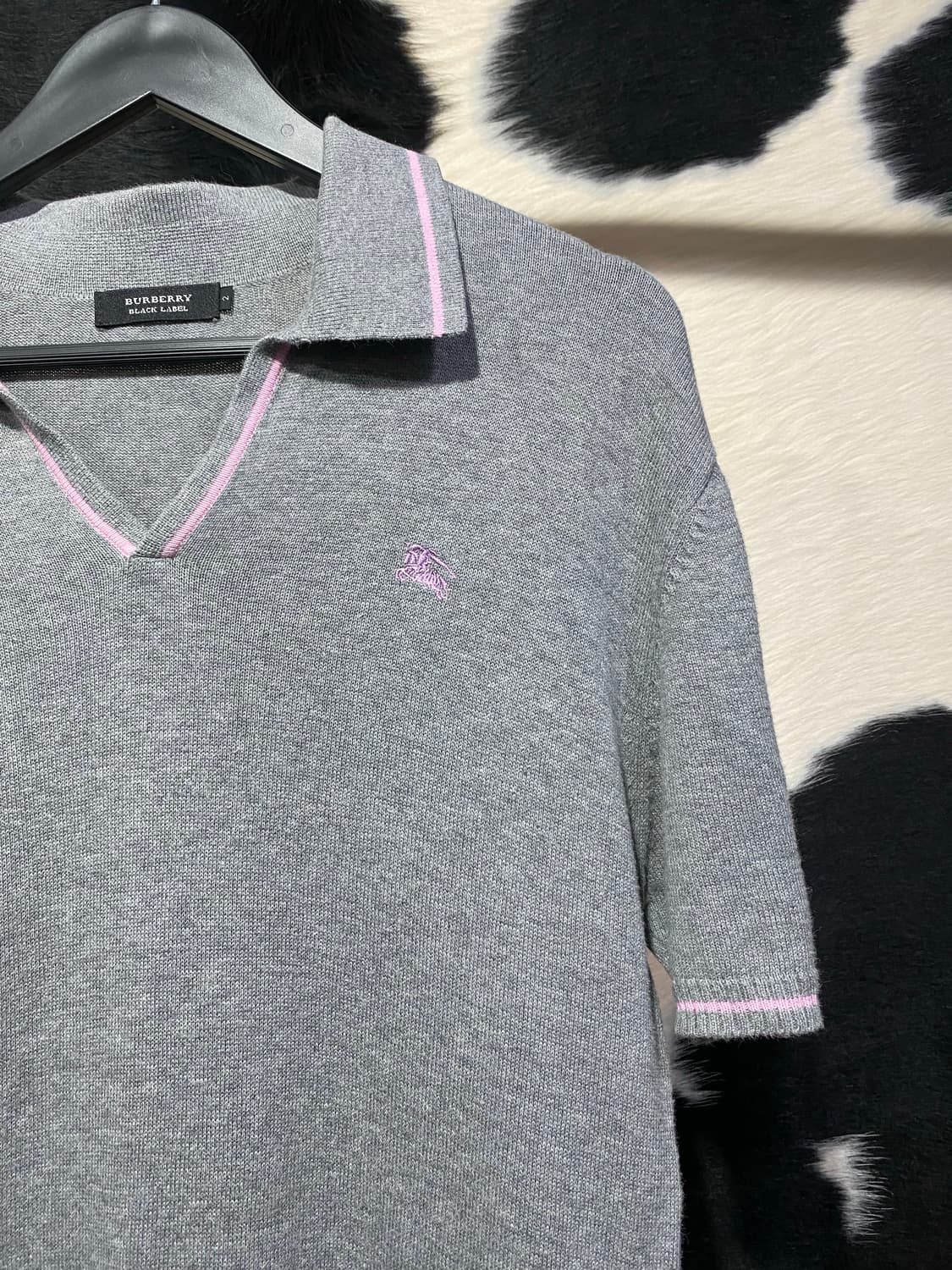 Burberry 프레피 로고 디테일 반팔니트 상품이미지4