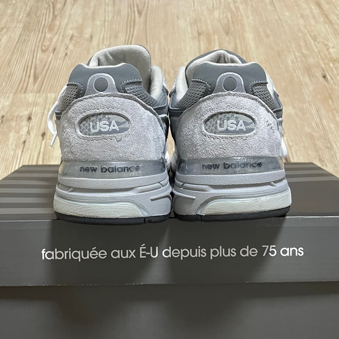 [W255]뉴발란스 993 그레이 B스탠다드 상품이미지3
