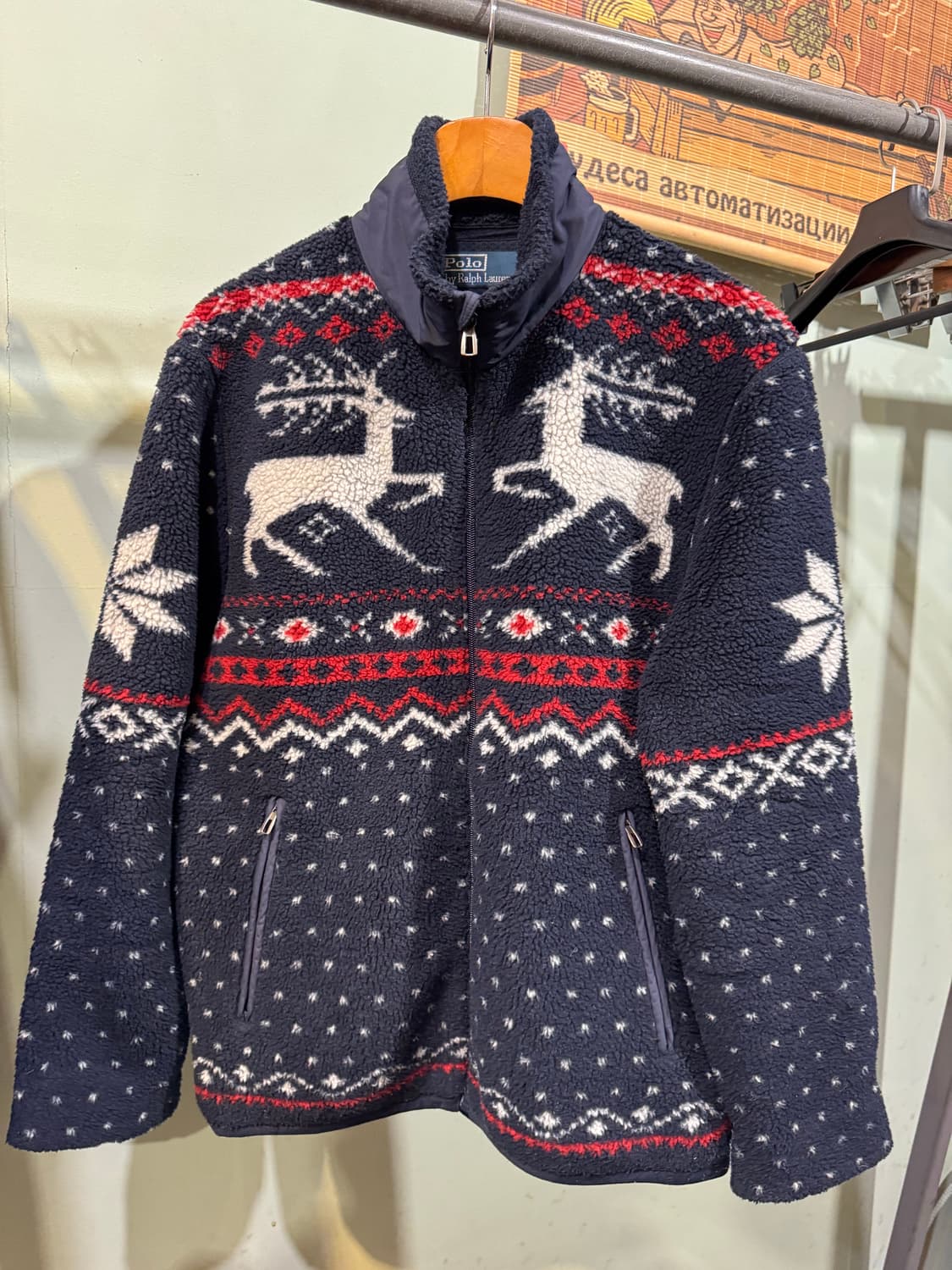 폴로 랄프로렌 노르딕 플리스 자켓 상품이미지5