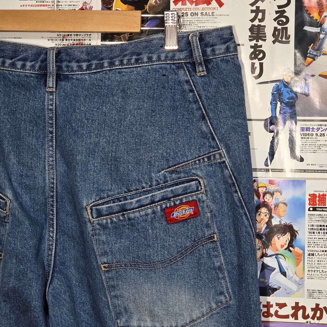 디키즈 백 포켓 중청 데님 팬츠 상품이미지3