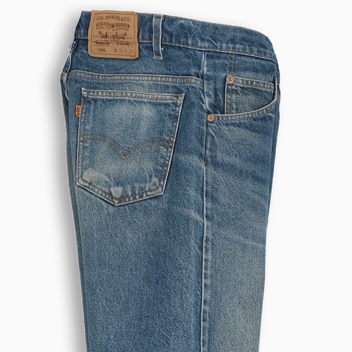 리바이스 505 오렌지탭 진청 90s 30사이즈 OR5053119 상품이미지5
