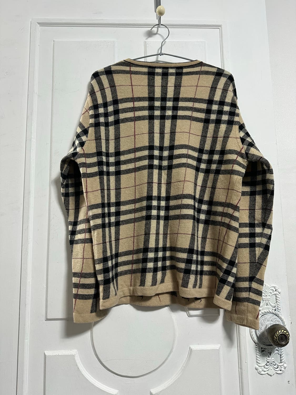 버버리 체크 울 니트 상품이미지2