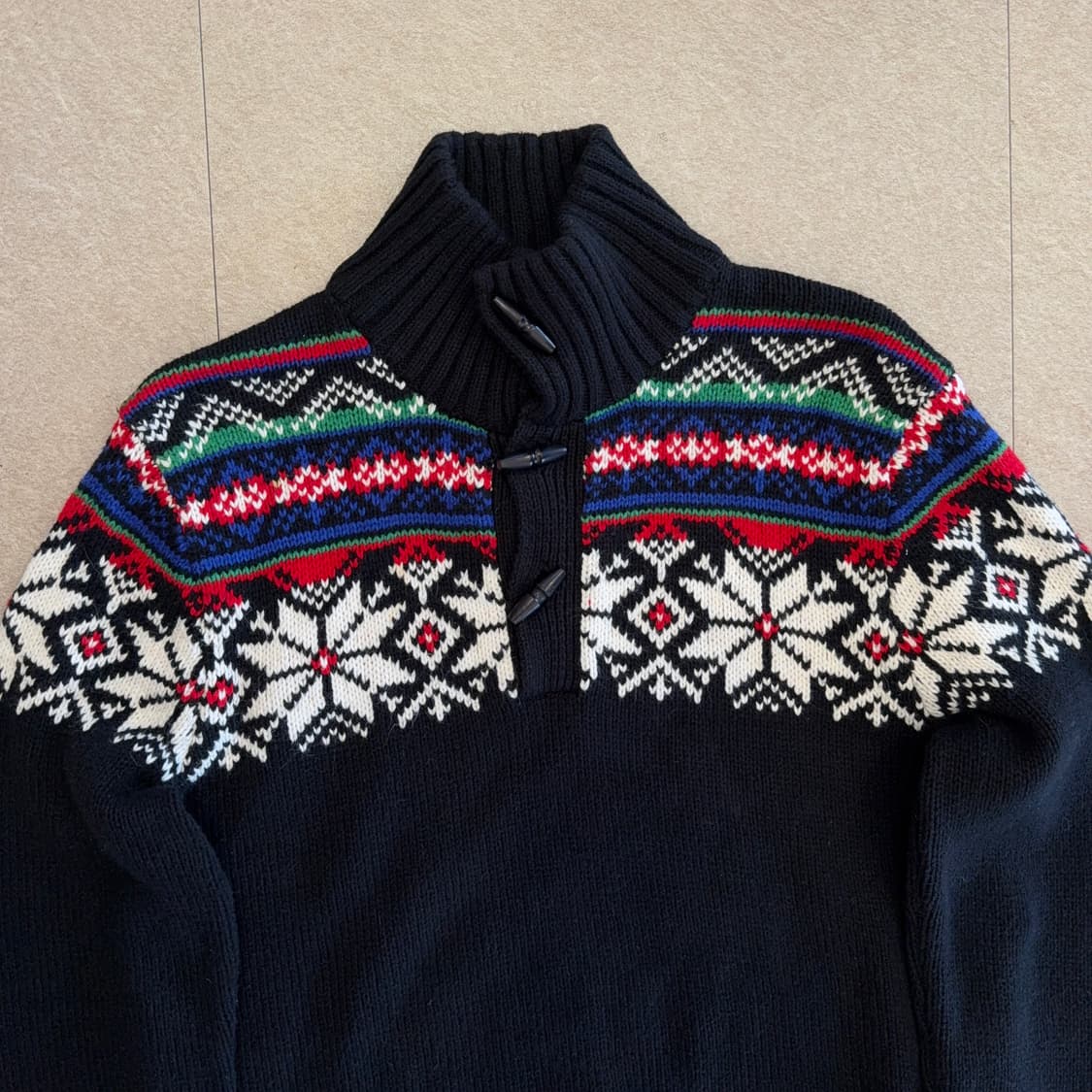 폴로 랄프로렌 노르딕 토글 니트 상품이미지2