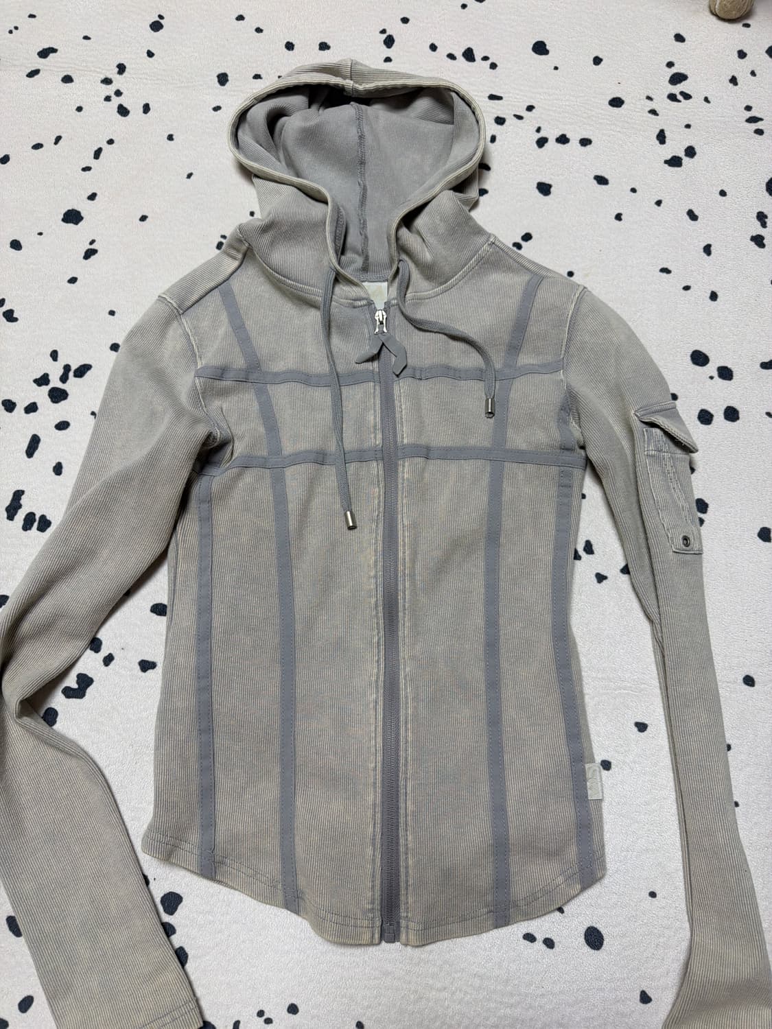 스컬프터 워시드 본디지 후디 상품이미지3