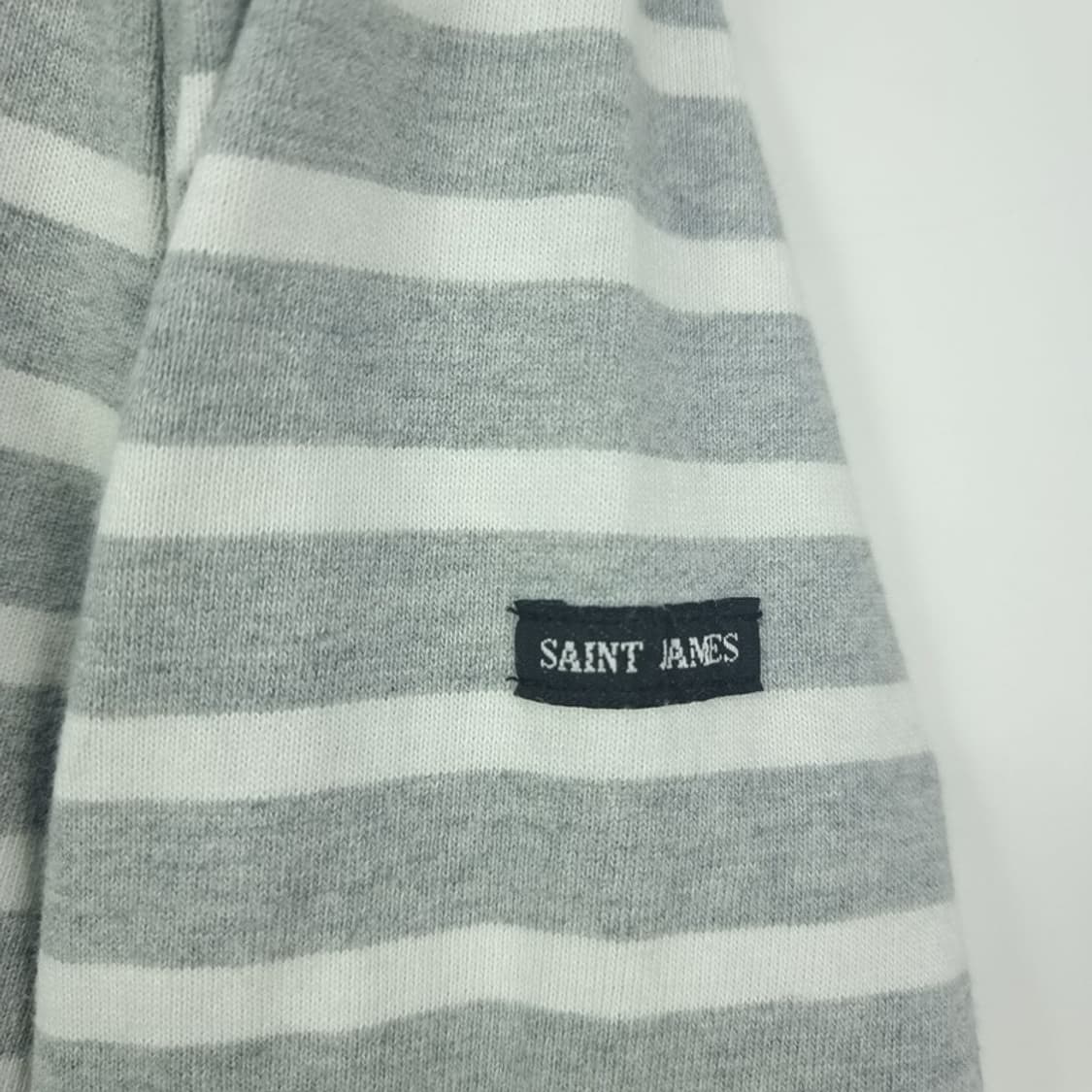 [세인트제임스] 보트넥 루즈핏 스트라이프 롱슬리브 긴팔티 M18799 상품이미지6