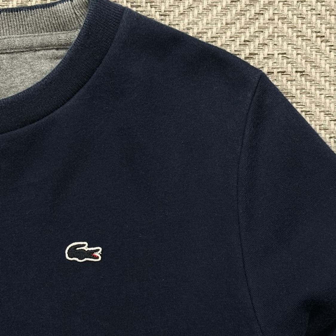 라코스테 베이직 로고 맨투맨 v2180 상품이미지5
