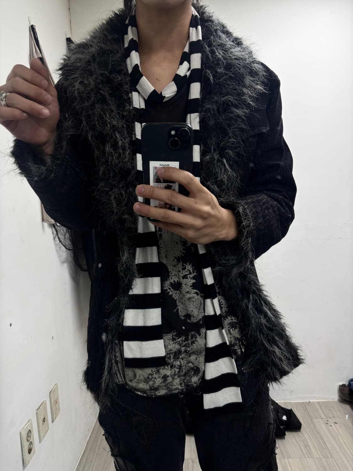 4Black&White Scarf 2.5 상품이미지2