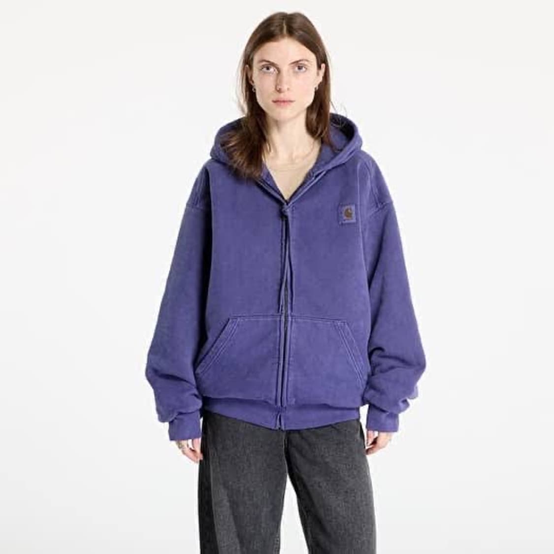 칼하트 WIP, hooded vista 자켓, aura(피그먼트퍼플) L 상품이미지7