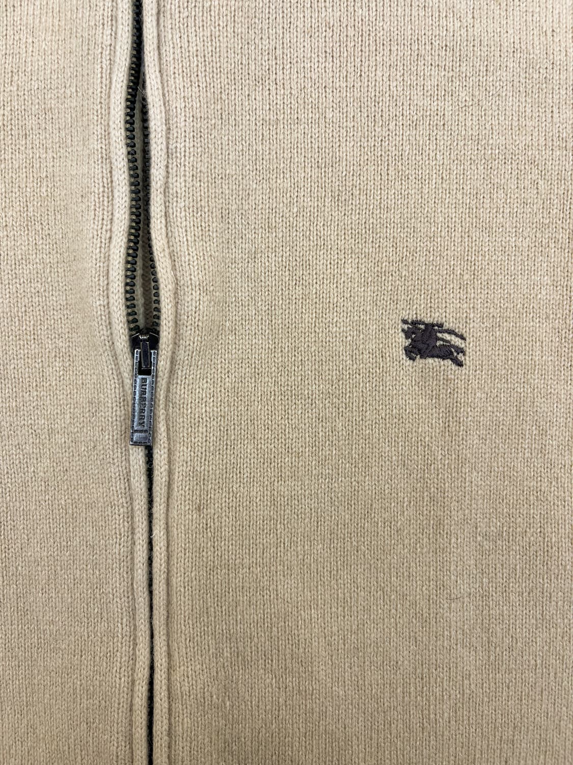 버버리 노바 체크 엘보우 패드 집 니트 상품이미지5