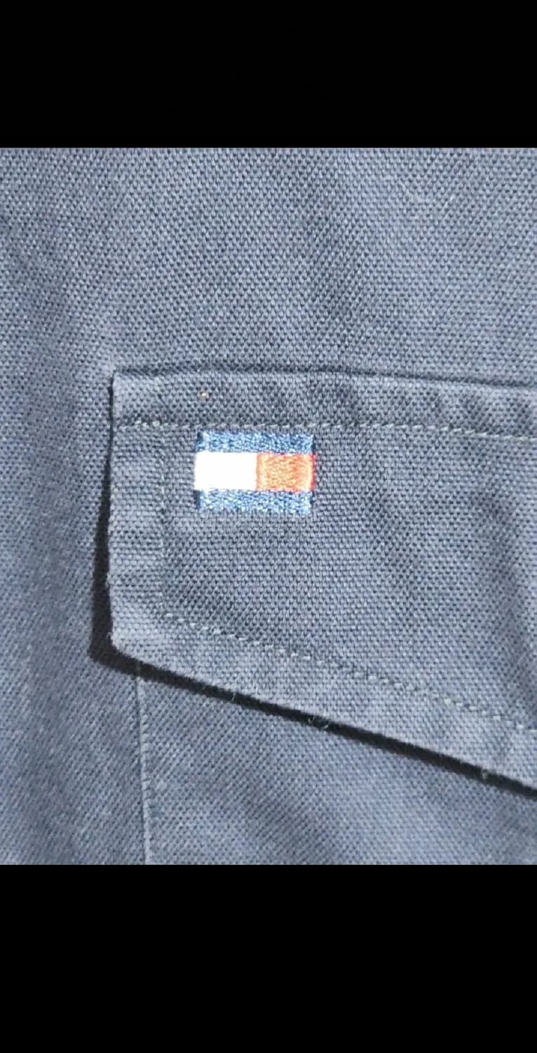 (3XL) 타미힐피거 빅사이즈 셔츠 네이비 토미 포켓 캐주얼  상품이미지4