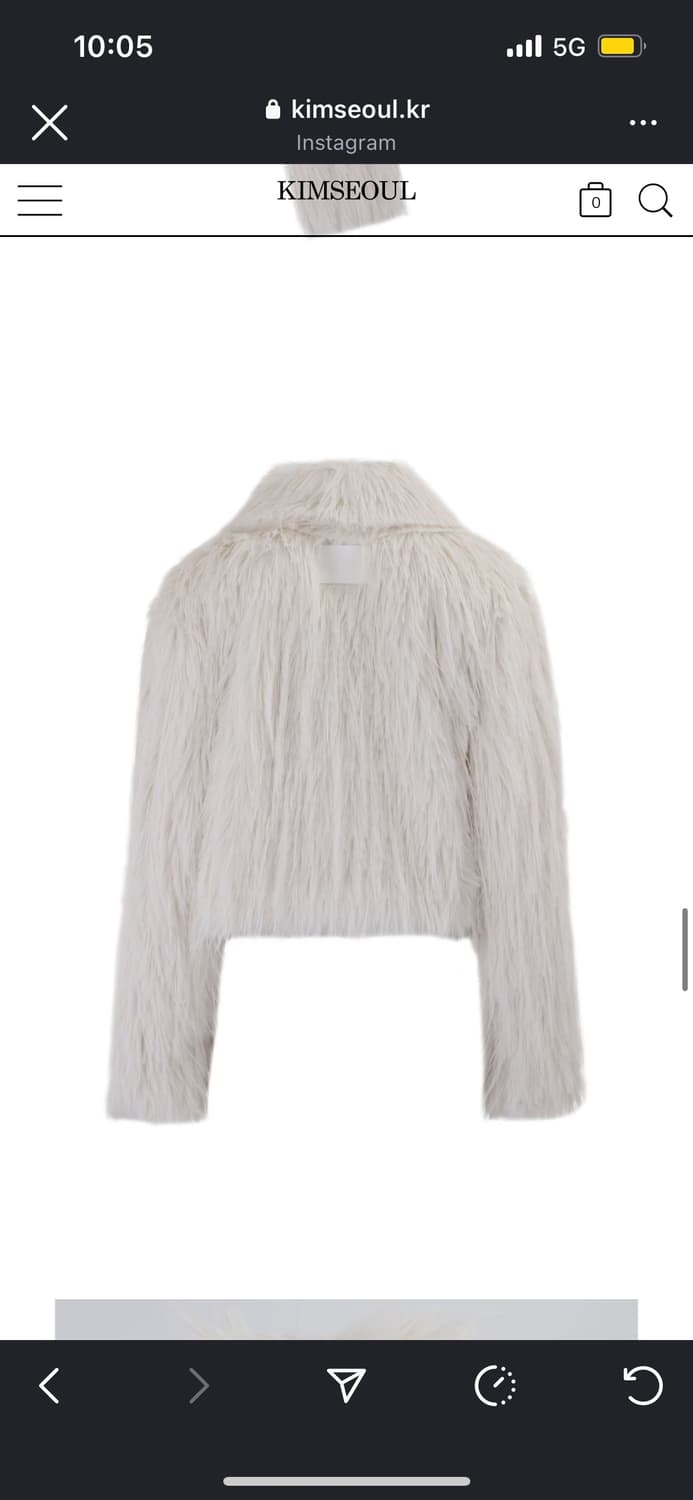 퍼자켓 화이트 상품이미지5