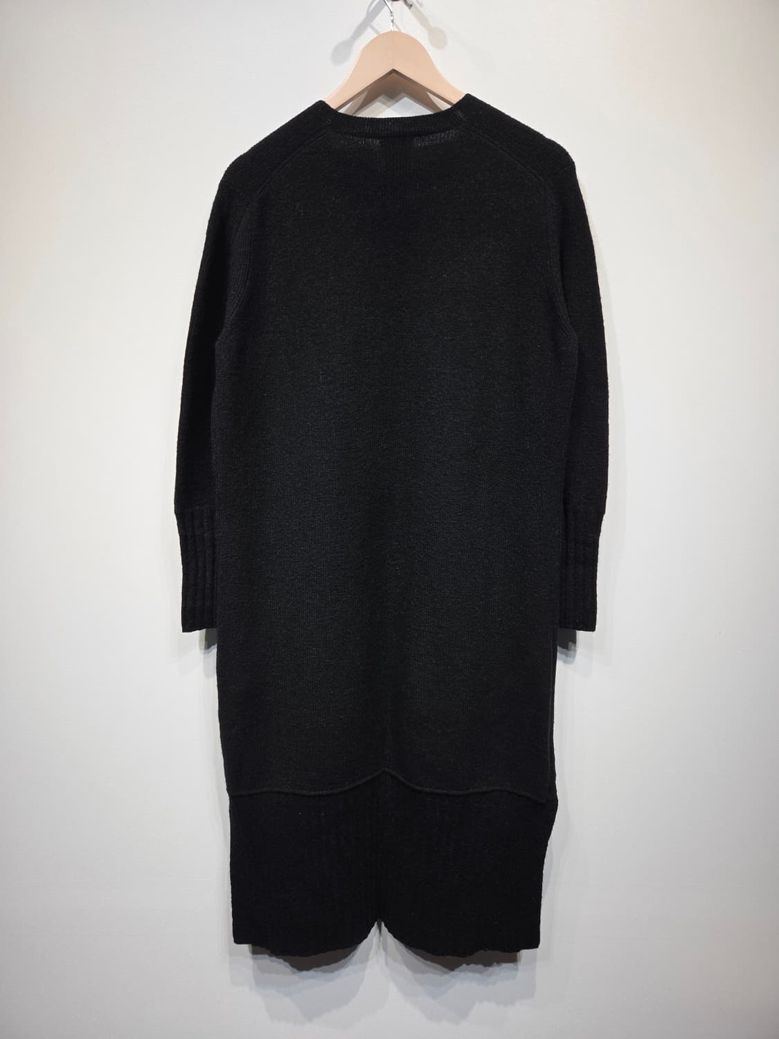 구호 KUHO 블랙 모 롱 가디건_Free 상품이미지6