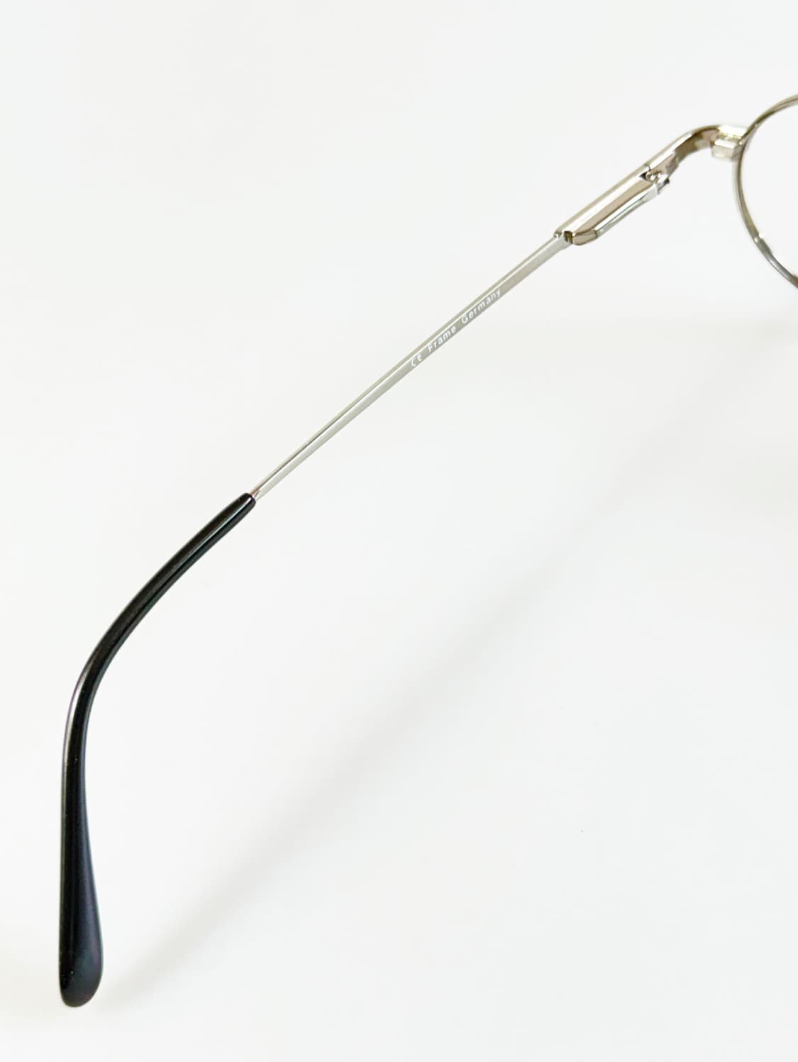 90s 독일제 TITAN LINE 티타늄 실버 오벌 메탈 빈티지 안경 상품이미지7