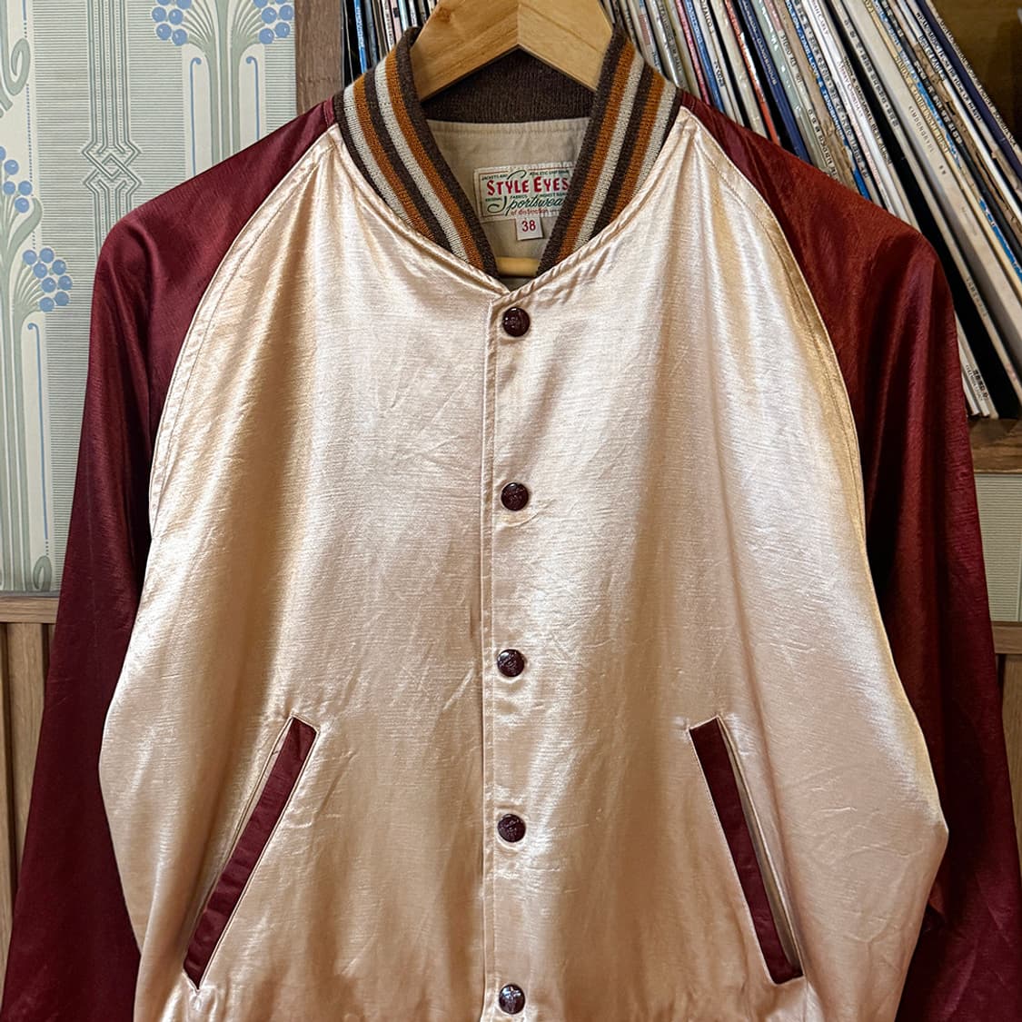 Style Eyes Satin Jacket 상품이미지3