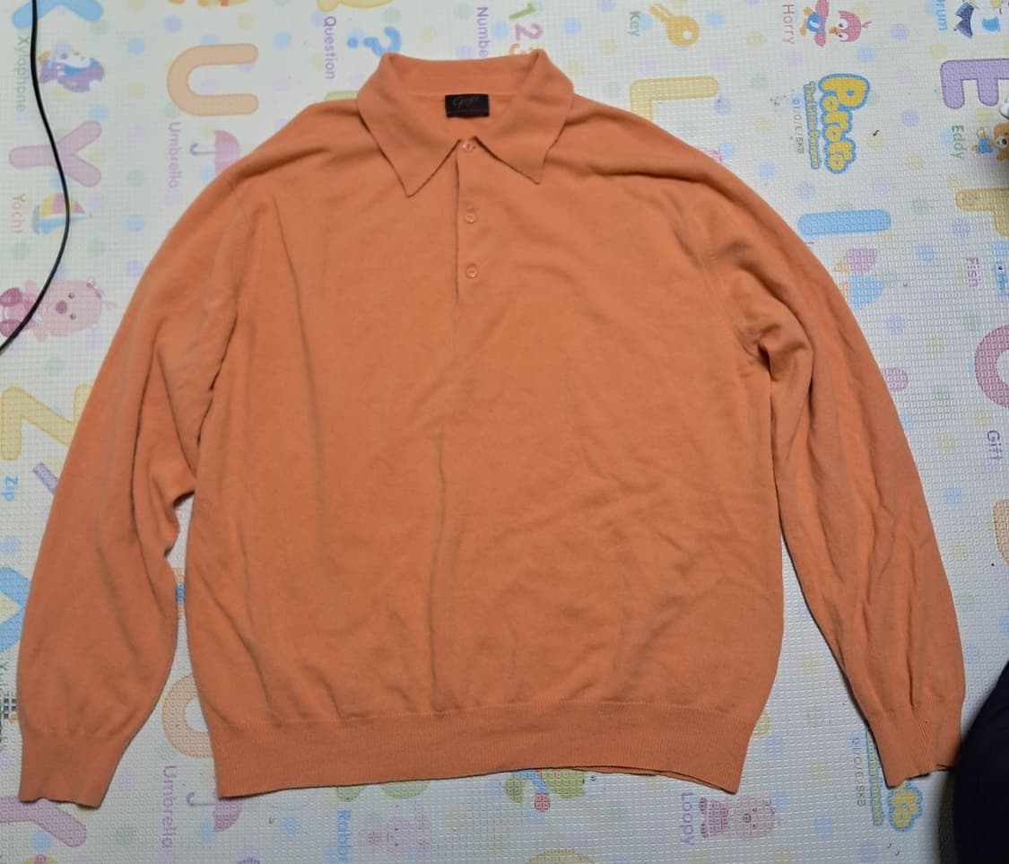 Goyo 몽골리안 최고급 100% 캐시미어 남성 니트 L 사이즈 상품이미지5