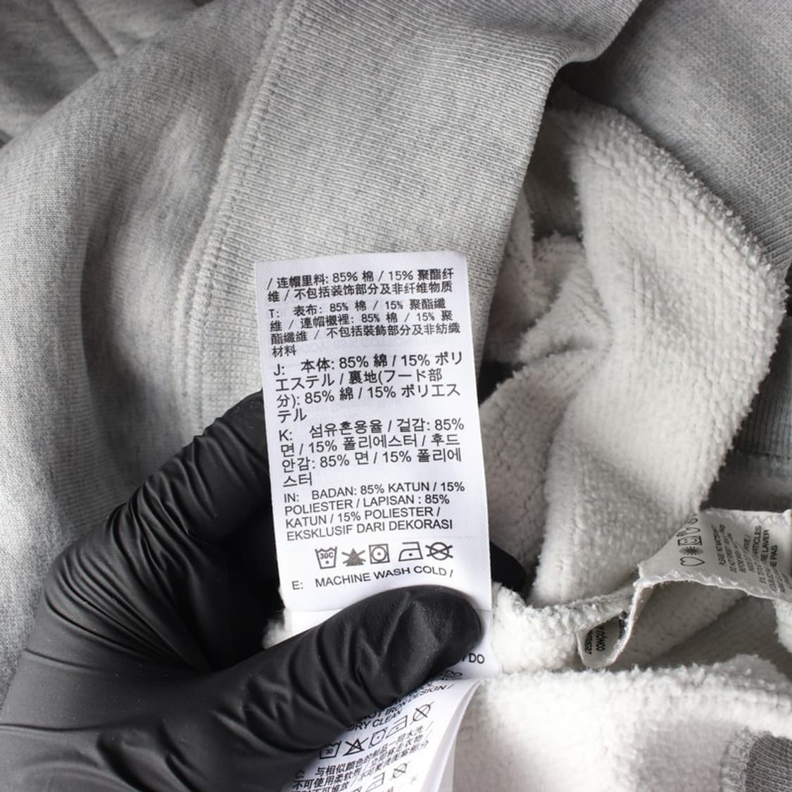 나이키 SB 빅스우시 레터링 후드티 그레이 XL 상품이미지6