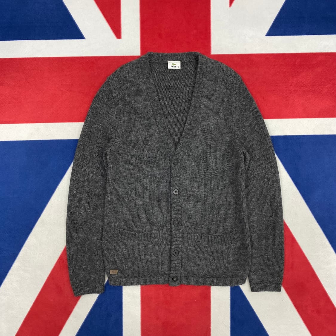 라코스테 알파카 가디건 100 상품이미지1