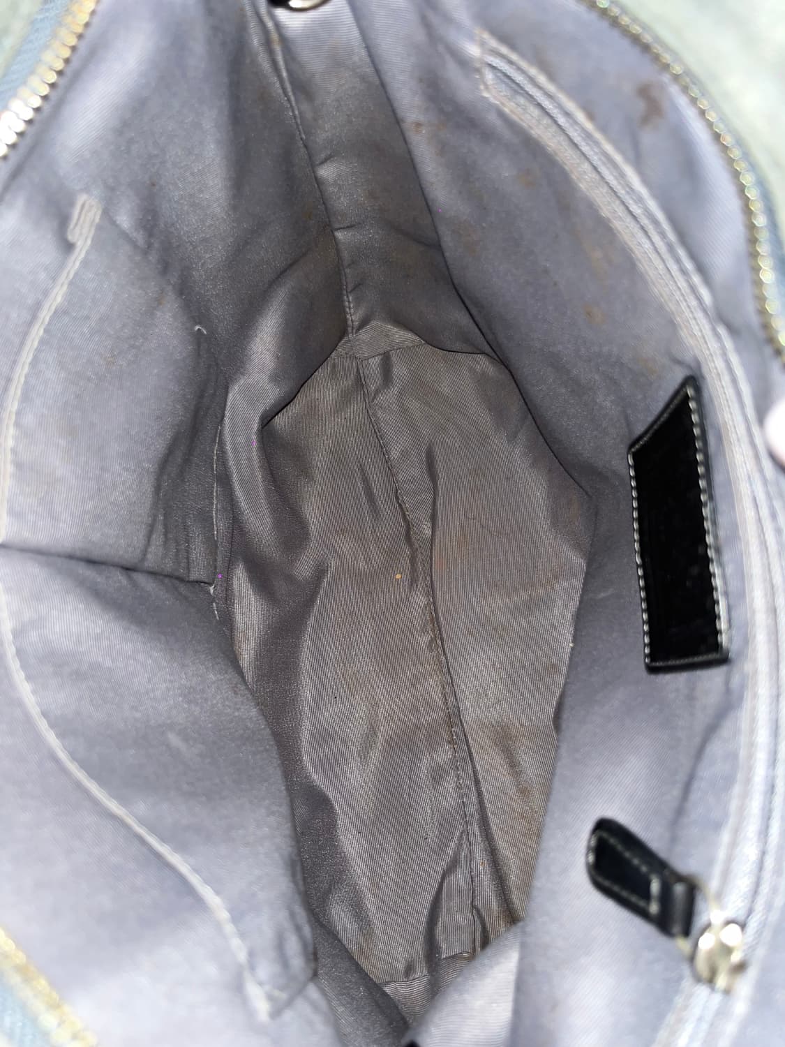 📦Coach gray suede shoulder bag 상품이미지8