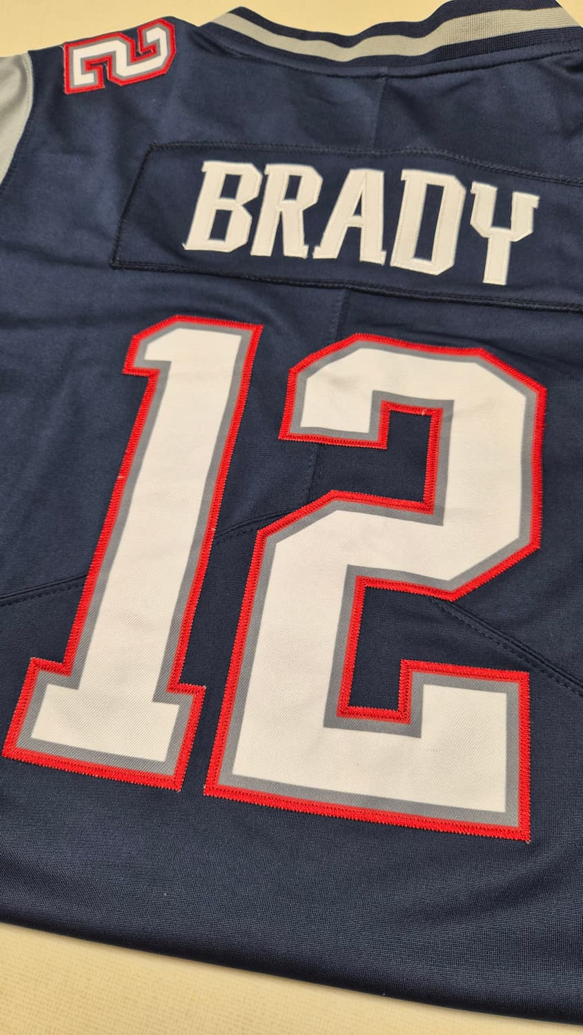 [GOAT/대장급] 나이키 NFL 패트리어츠 톰 브래디 자수 유니폼 (L 상품이미지3