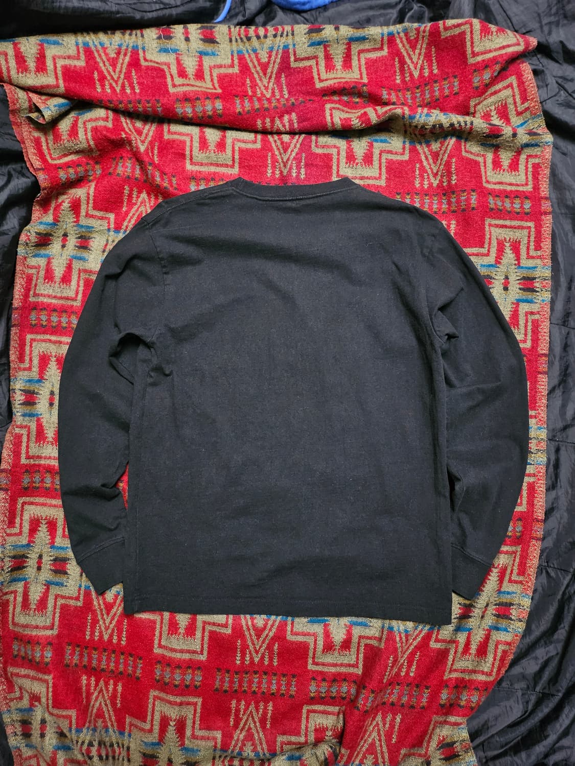 벤데이비스 블랙 포켓 롱 슬리브 XL 상품이미지3