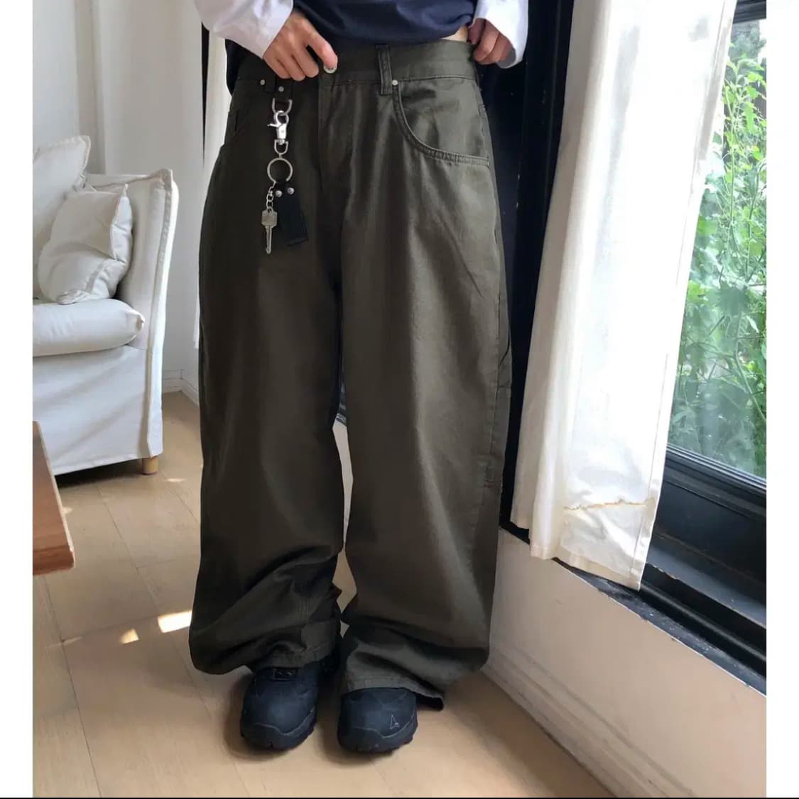 릿킴 DRING CARPENTER PANTS 카펜터 와이드 팬츠 상품이미지2