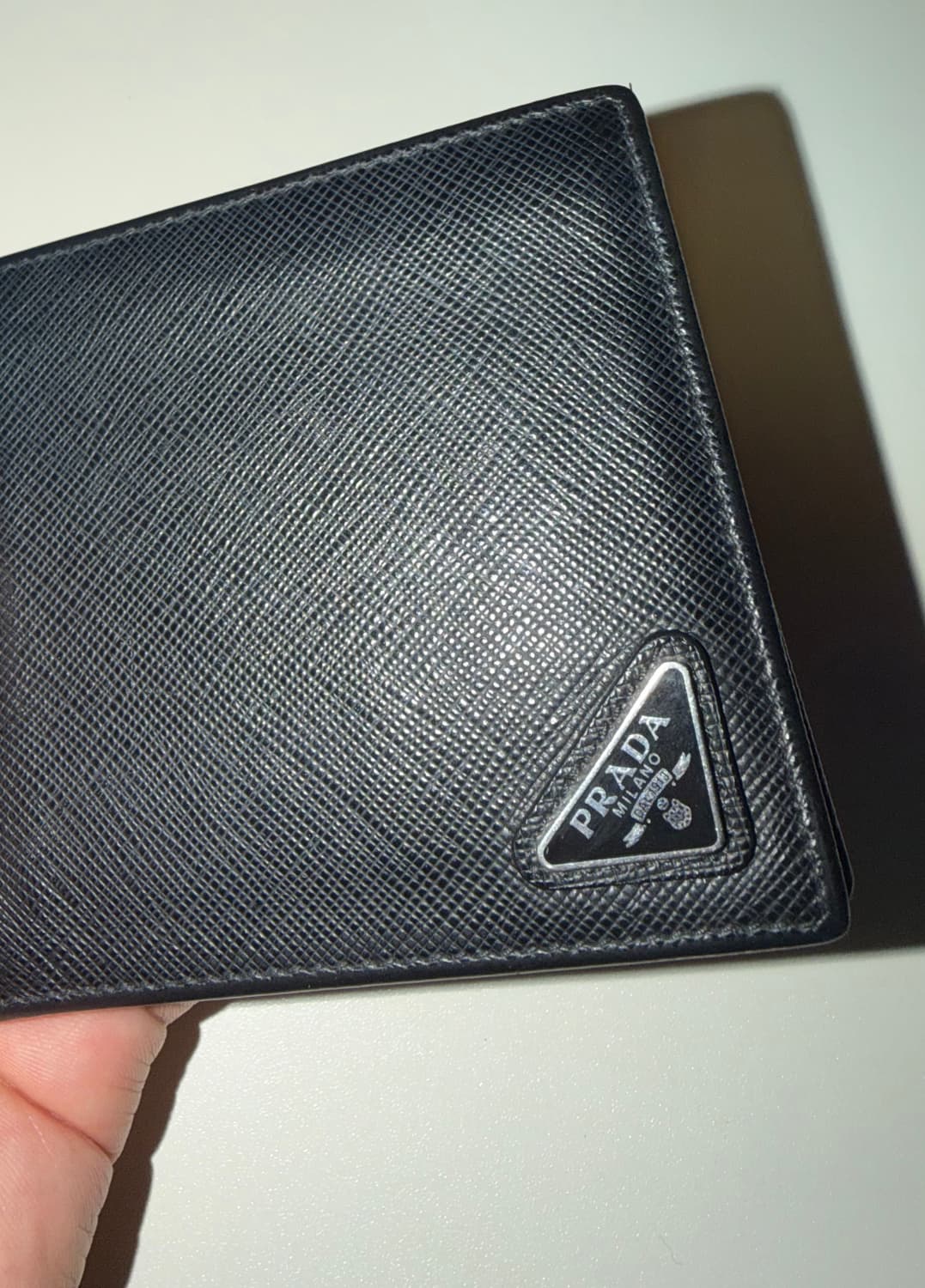 프라다 삼각로고 사피아노 반지갑 상품이미지2