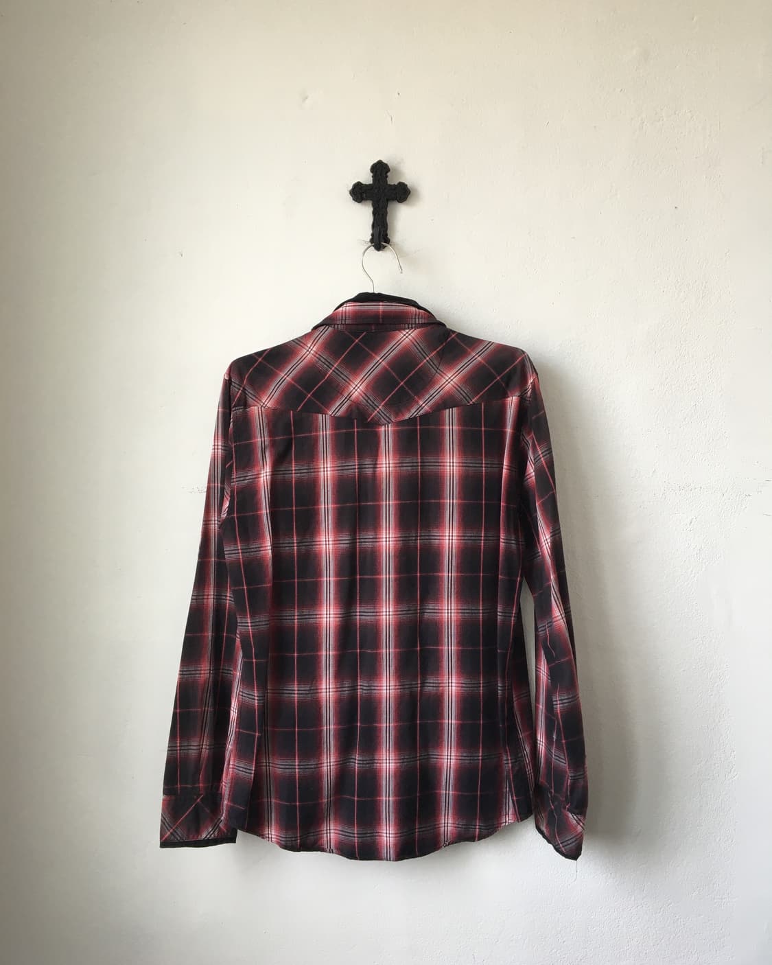 Double collar check pattern hsirt 상품이미지3