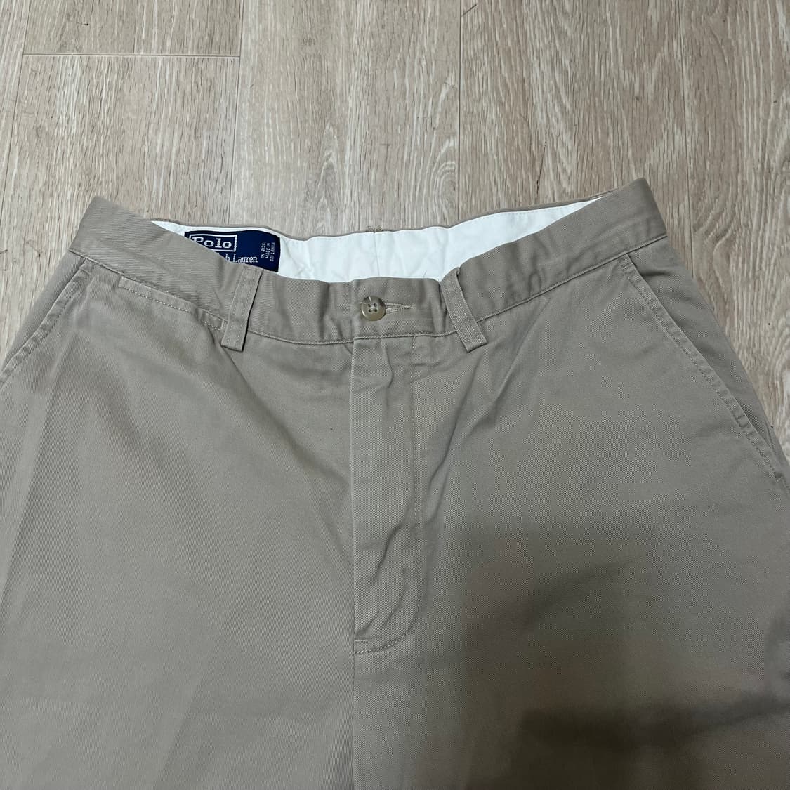 폴로 랄프로렌 클래식핏 베이지 치노 팬츠 SL 상품이미지2