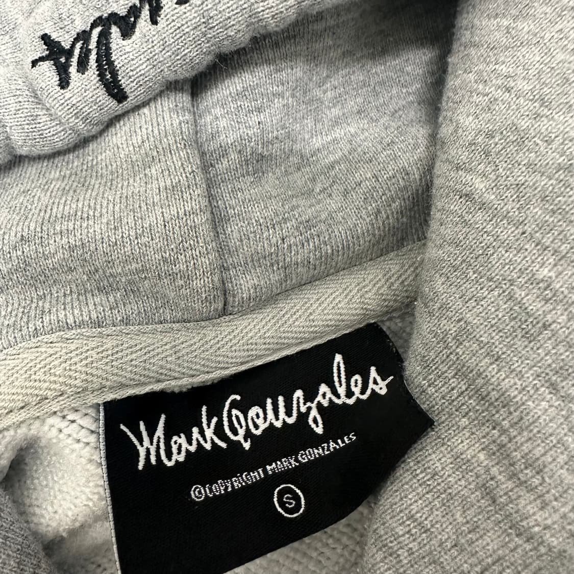 마크곤잘레스 후드티셔츠 그레이 S 상품이미지5