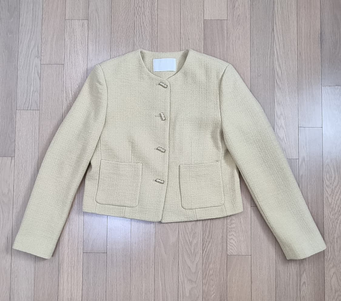 드로우핏 버튼 트위드 자켓 Free _ 여성 상품이미지2