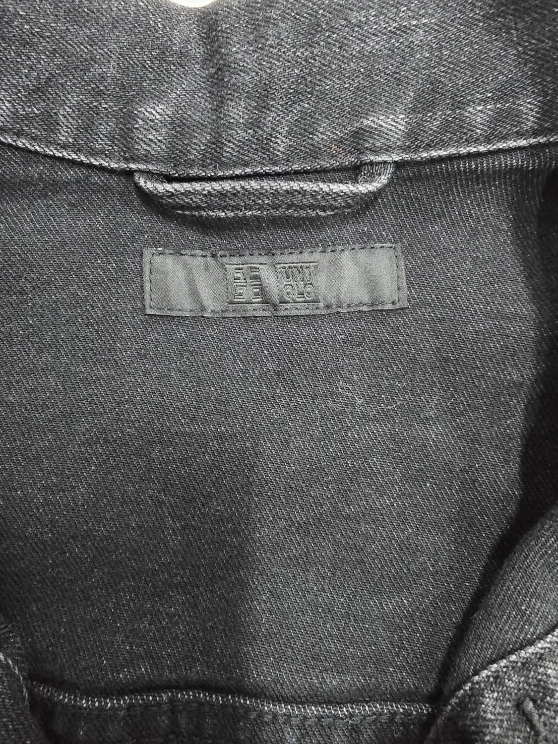 유니클로 블랙 데님 자켓 상품이미지9