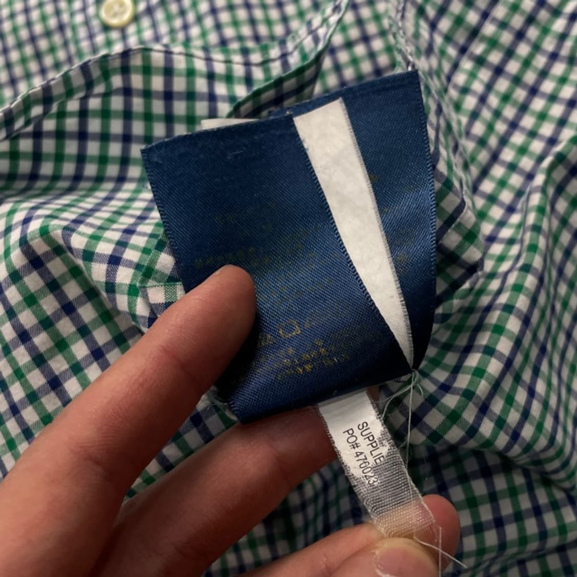 100 폴로 체크셔츠  상품이미지4