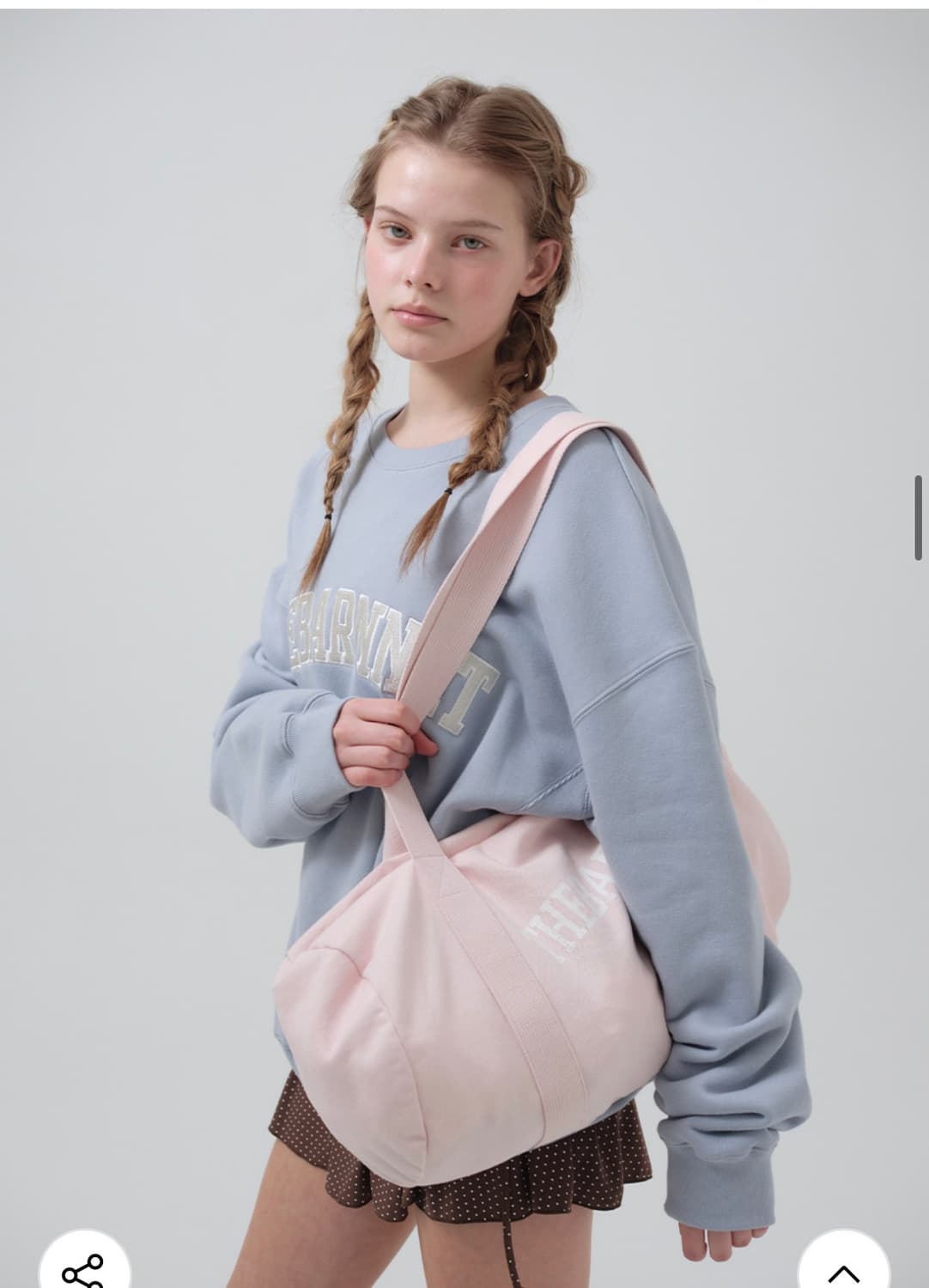 더바넷 Pale Logo Duffle Bag Large pk 상품이미지1