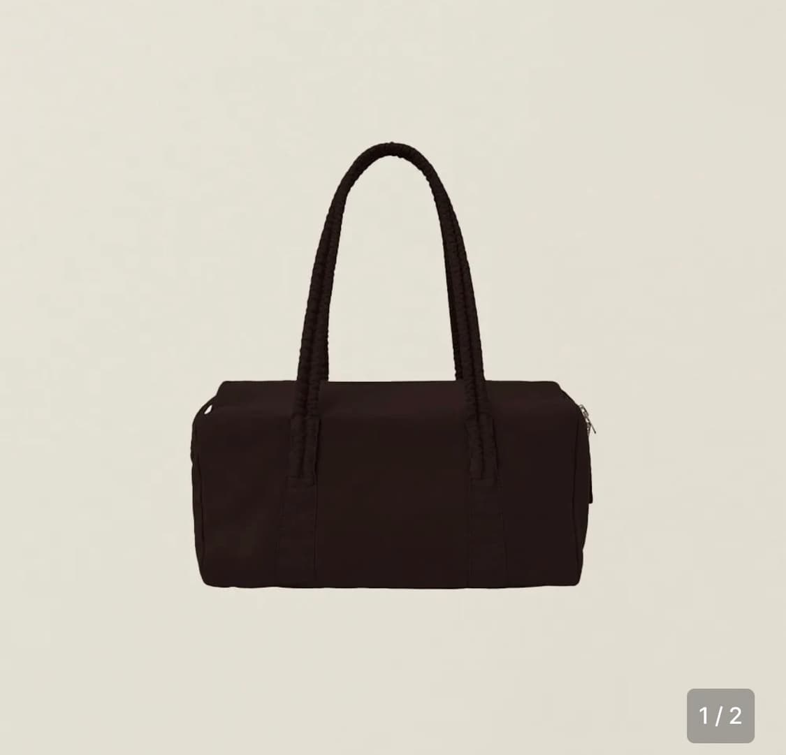 (구함)ee누마레 가먼츠 더플백 브라운 s 상품이미지1