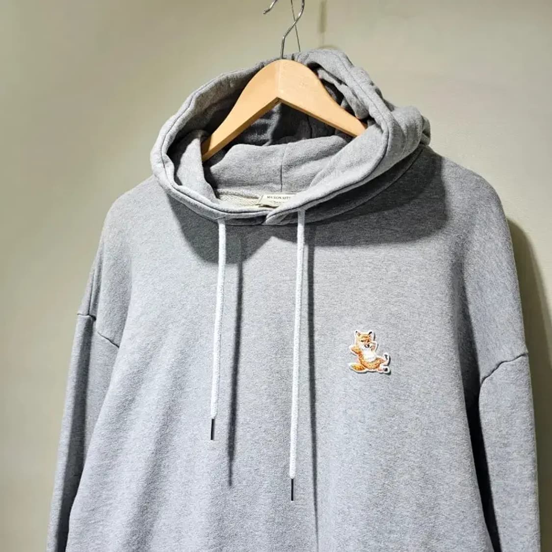 메종키츠네 그레이 후드티 100 상품이미지10