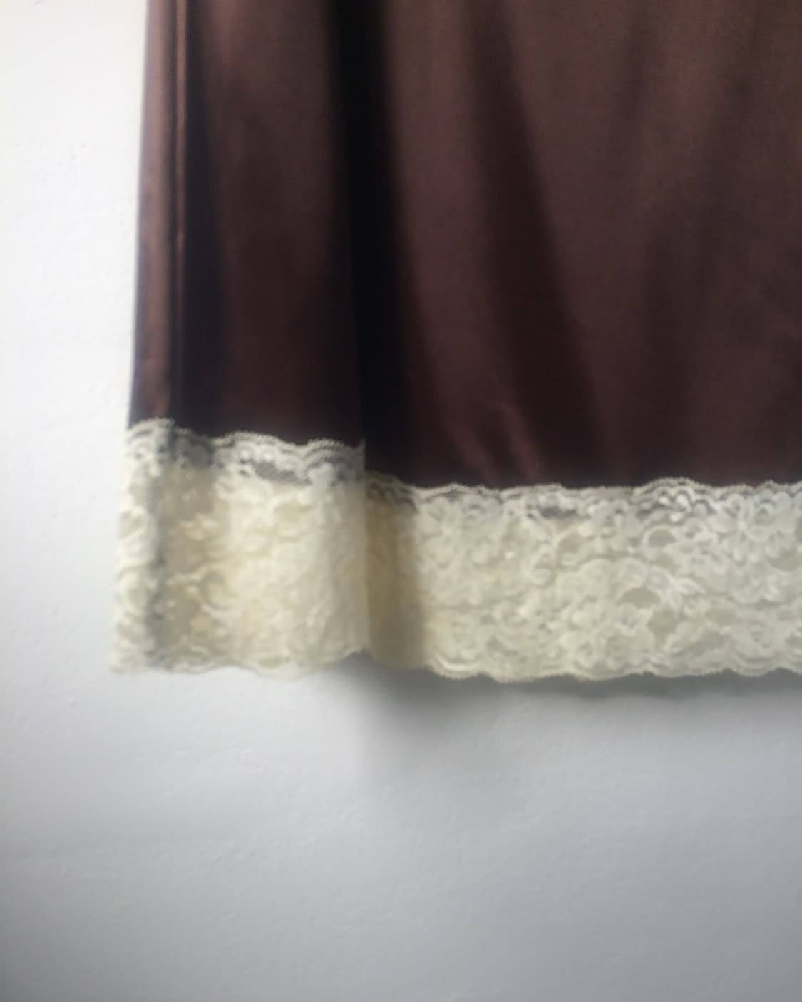 Lace trimming slip onepiece 상품이미지3