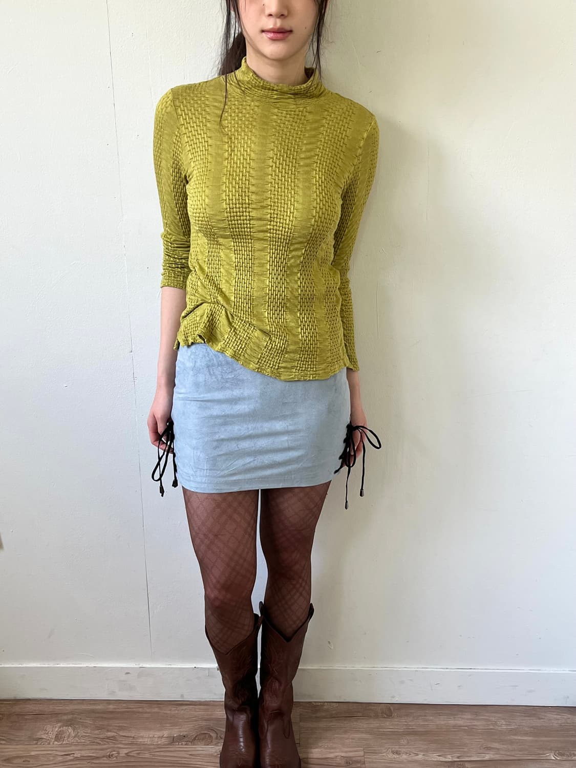 SAYURI 피스타치오 터틀넥 상품이미지4