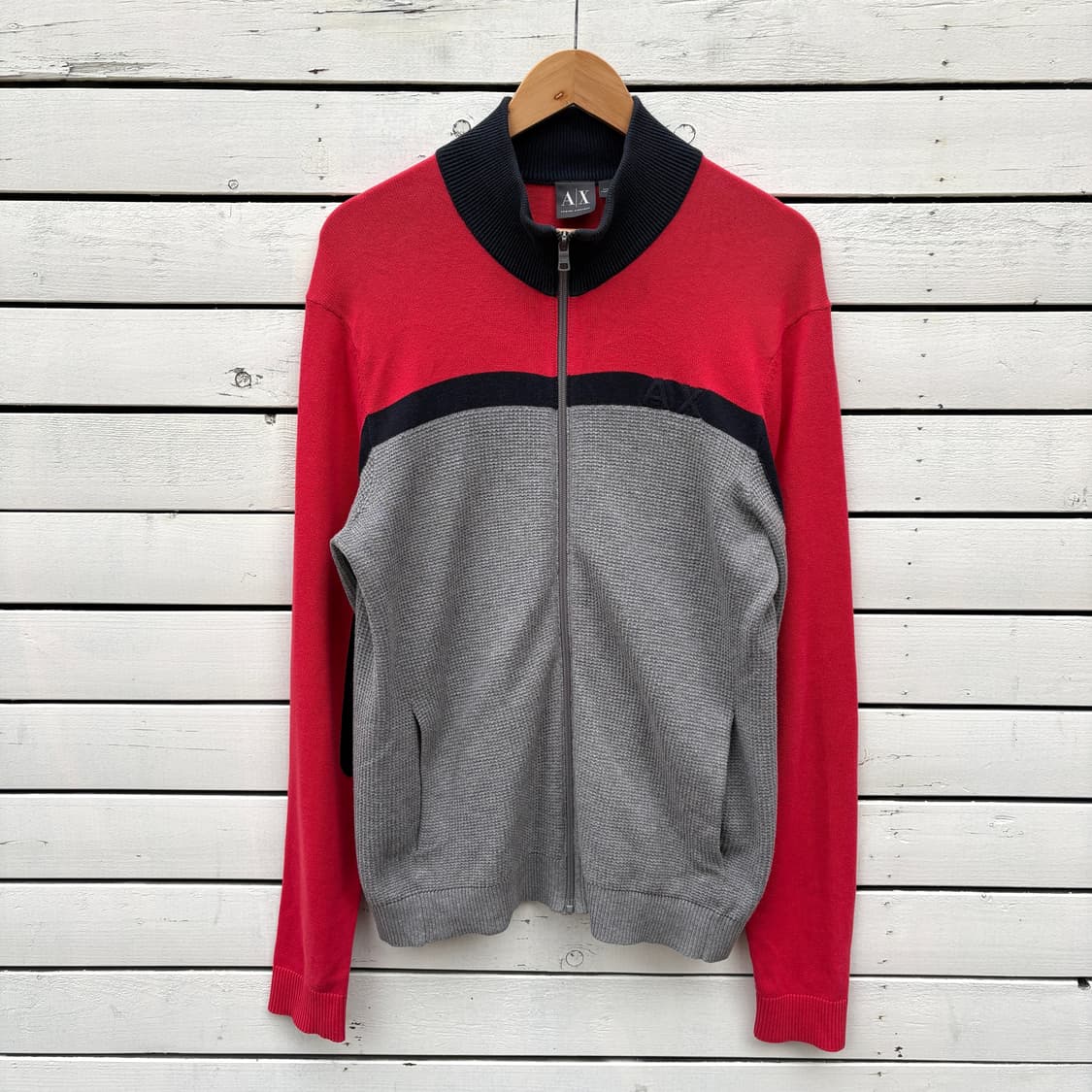Armani Exchange 아르마니 익스체인지 니트 집업 상품이미지1