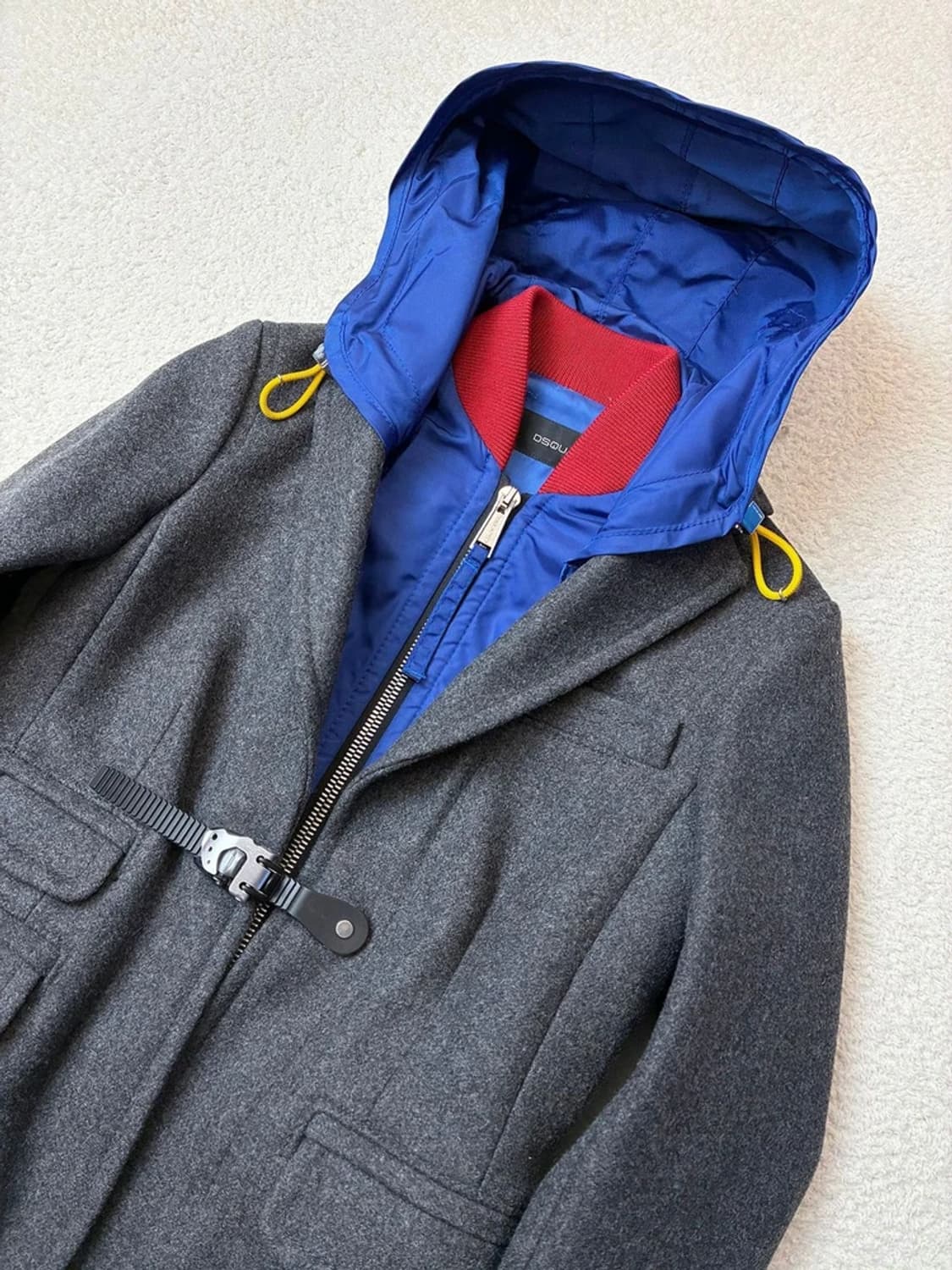 디스퀘어드2 멀티컬러 Y2K 레이어드 블레이저 자켓 PN6051 상품이미지2