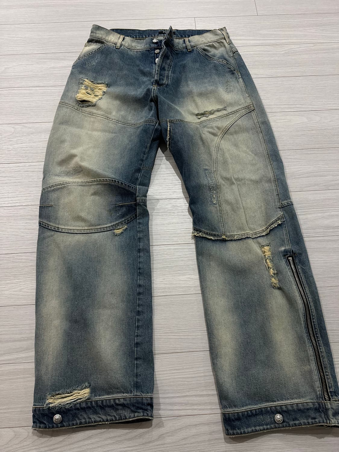 발망 ML035DC38 바이커 데님 (34사이즈) 상품이미지1