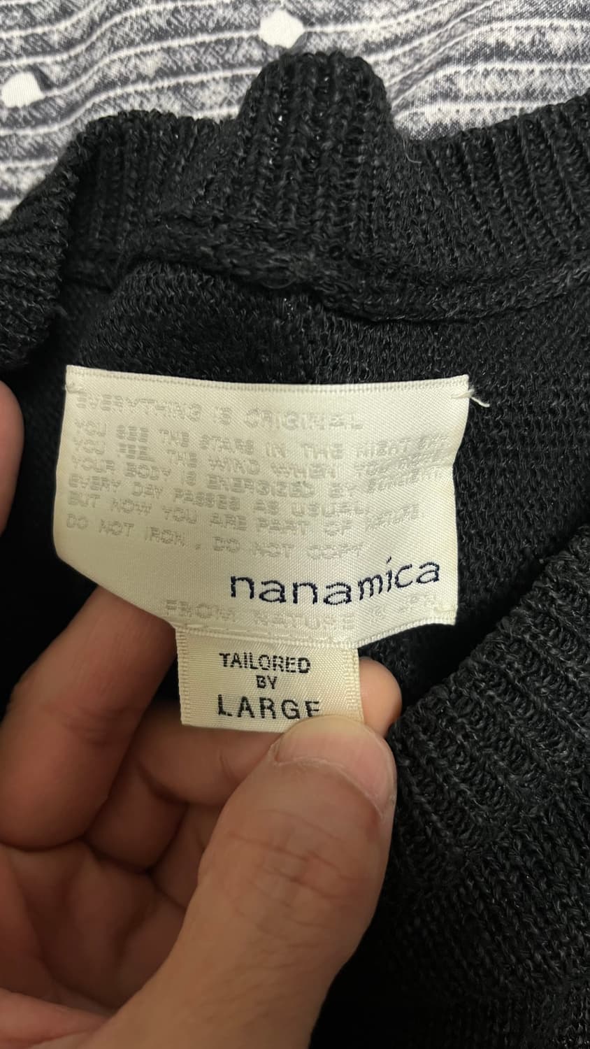 나나미카 크루넥 페이퍼 니트 상품이미지3