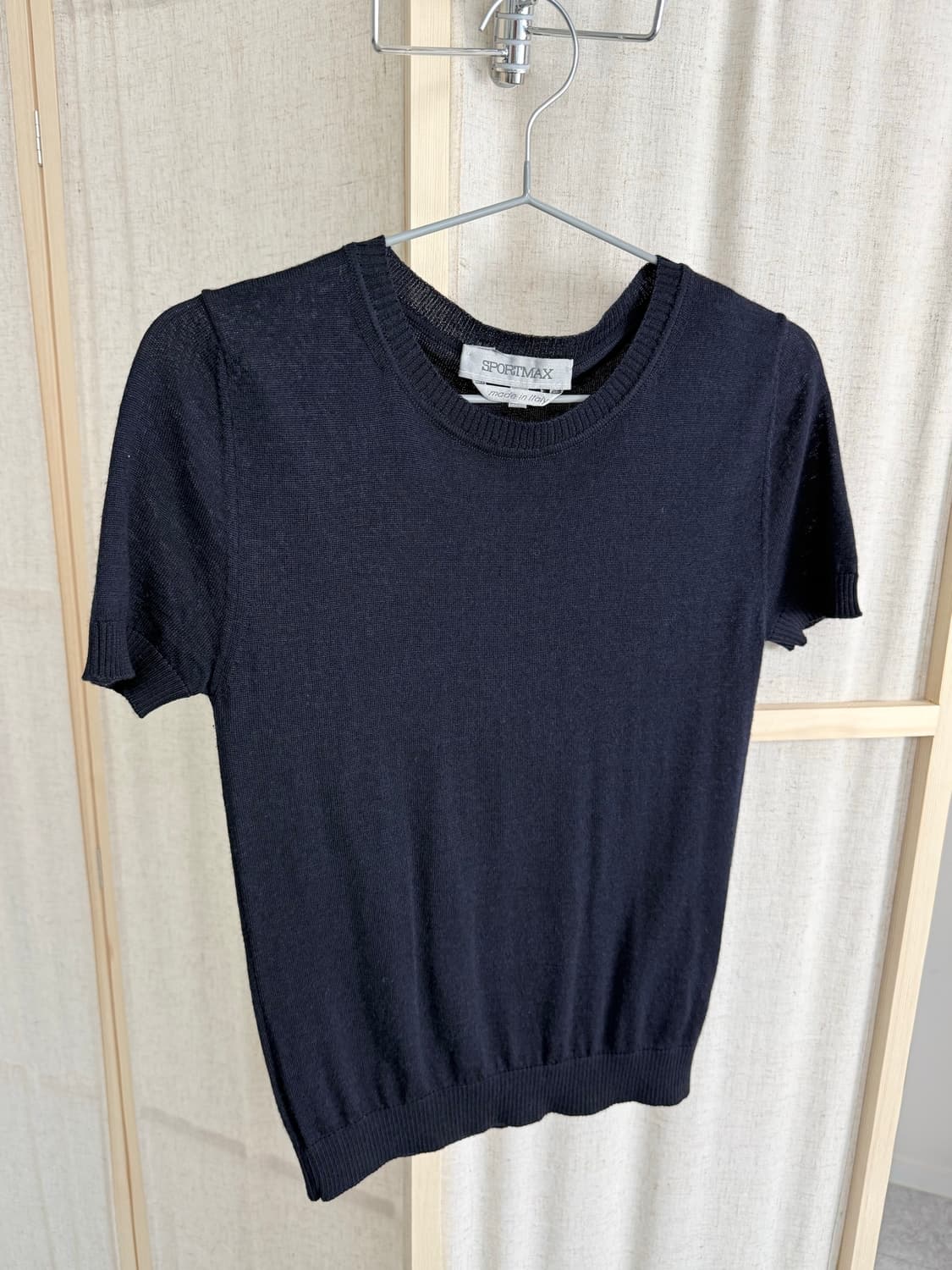Sportmax 니트 반팔 티 (Italy) 상품이미지2
