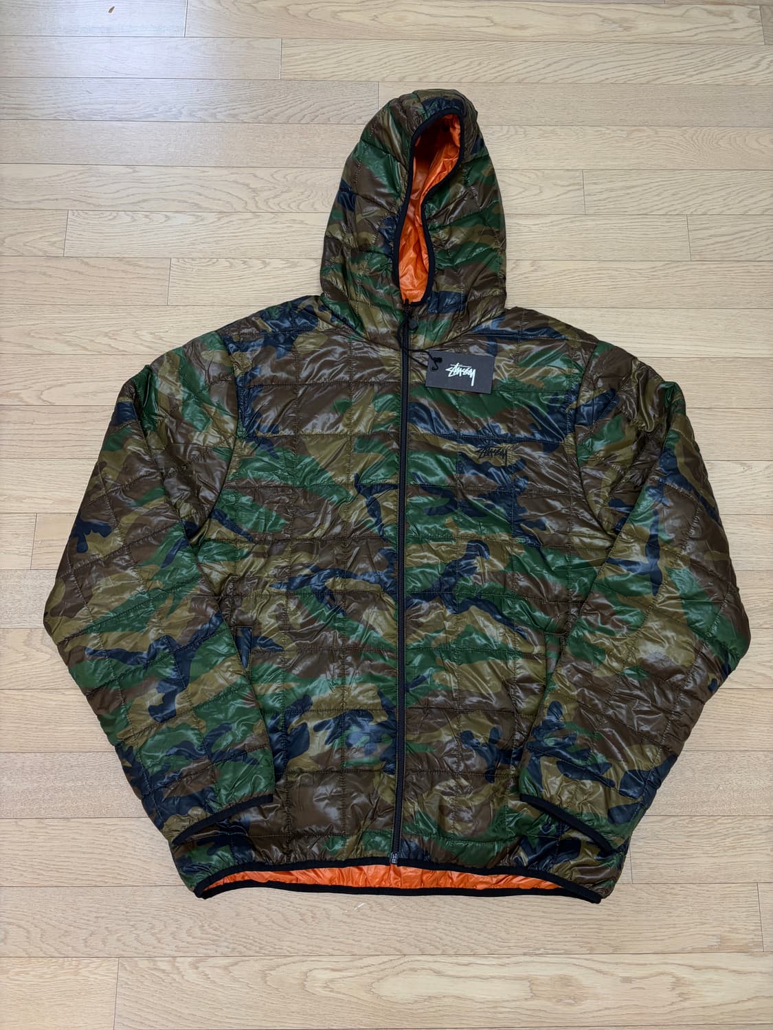 스투시 카모 리버시블 패딩 상품이미지1