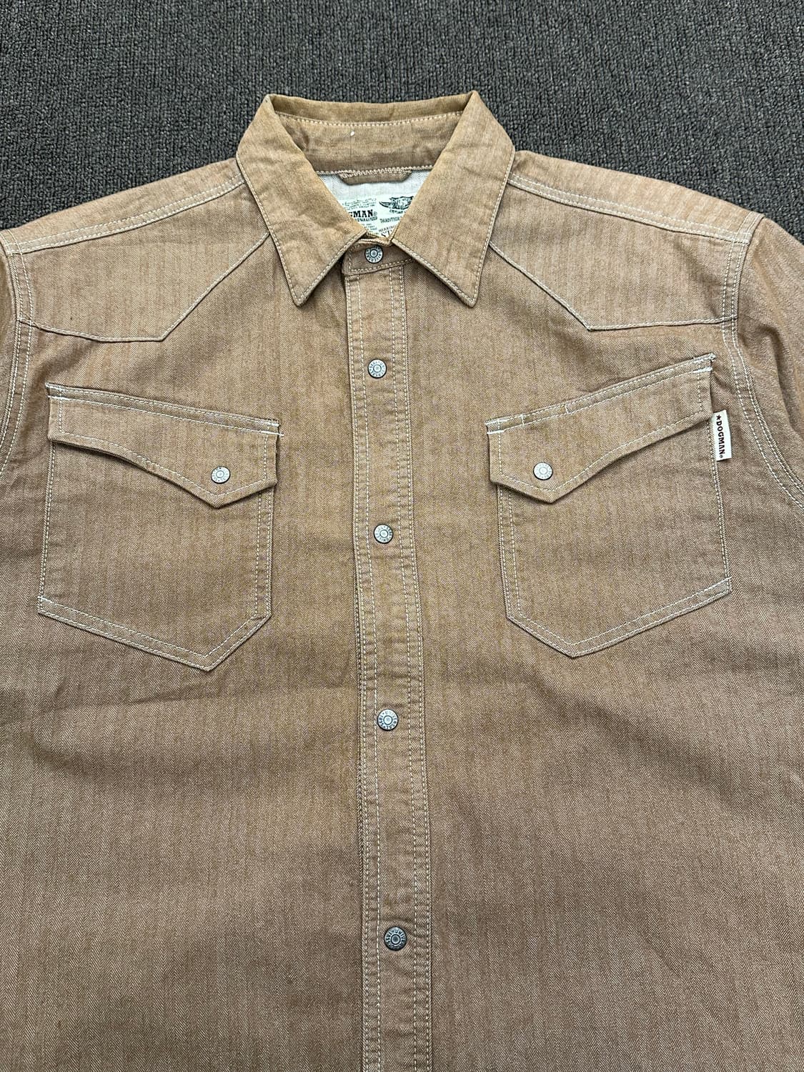 XL)Japanese vintage Dogman 워크셔츠 상품이미지2