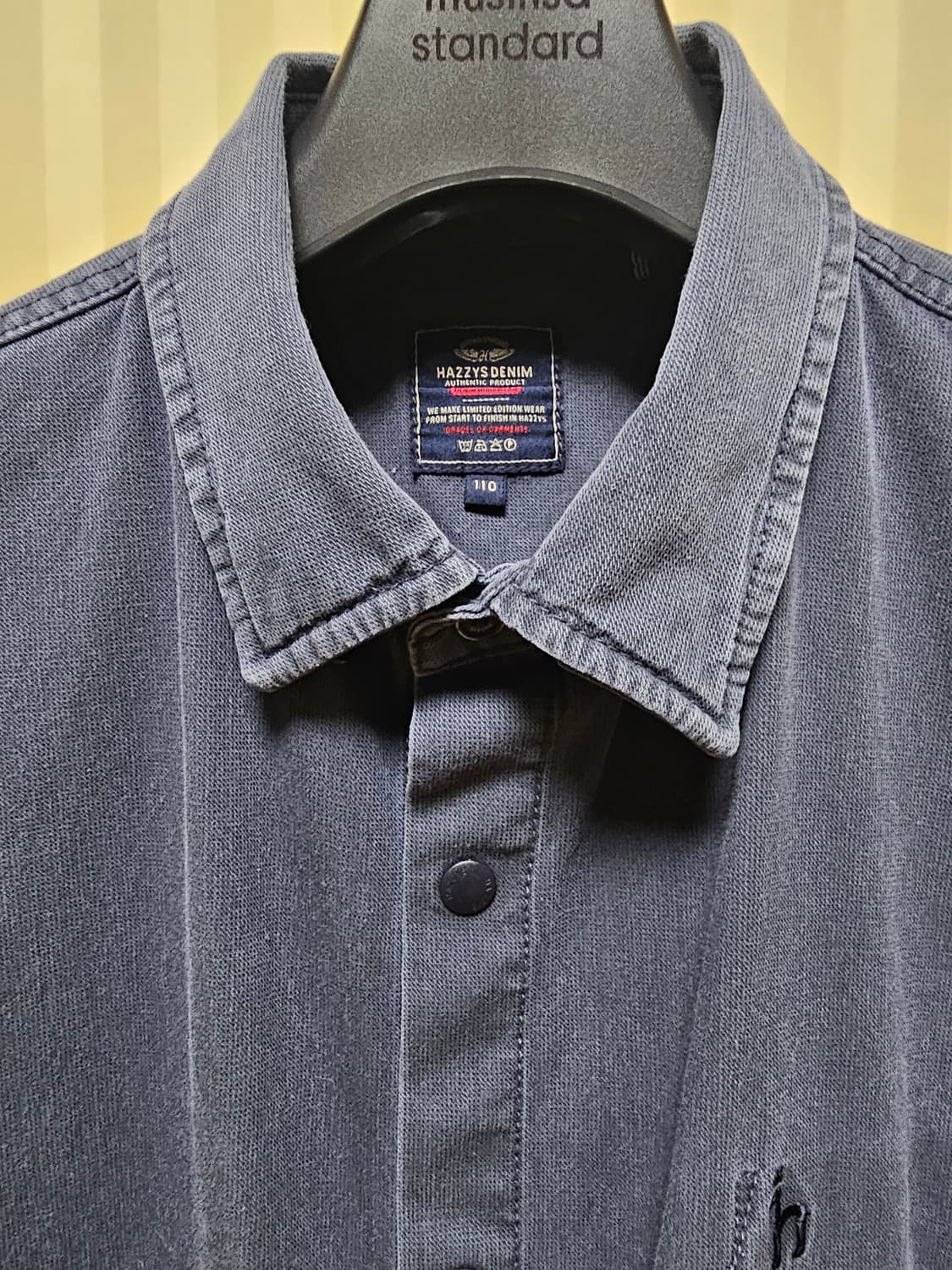 헤지스 자켓 코튼 110 상품이미지3