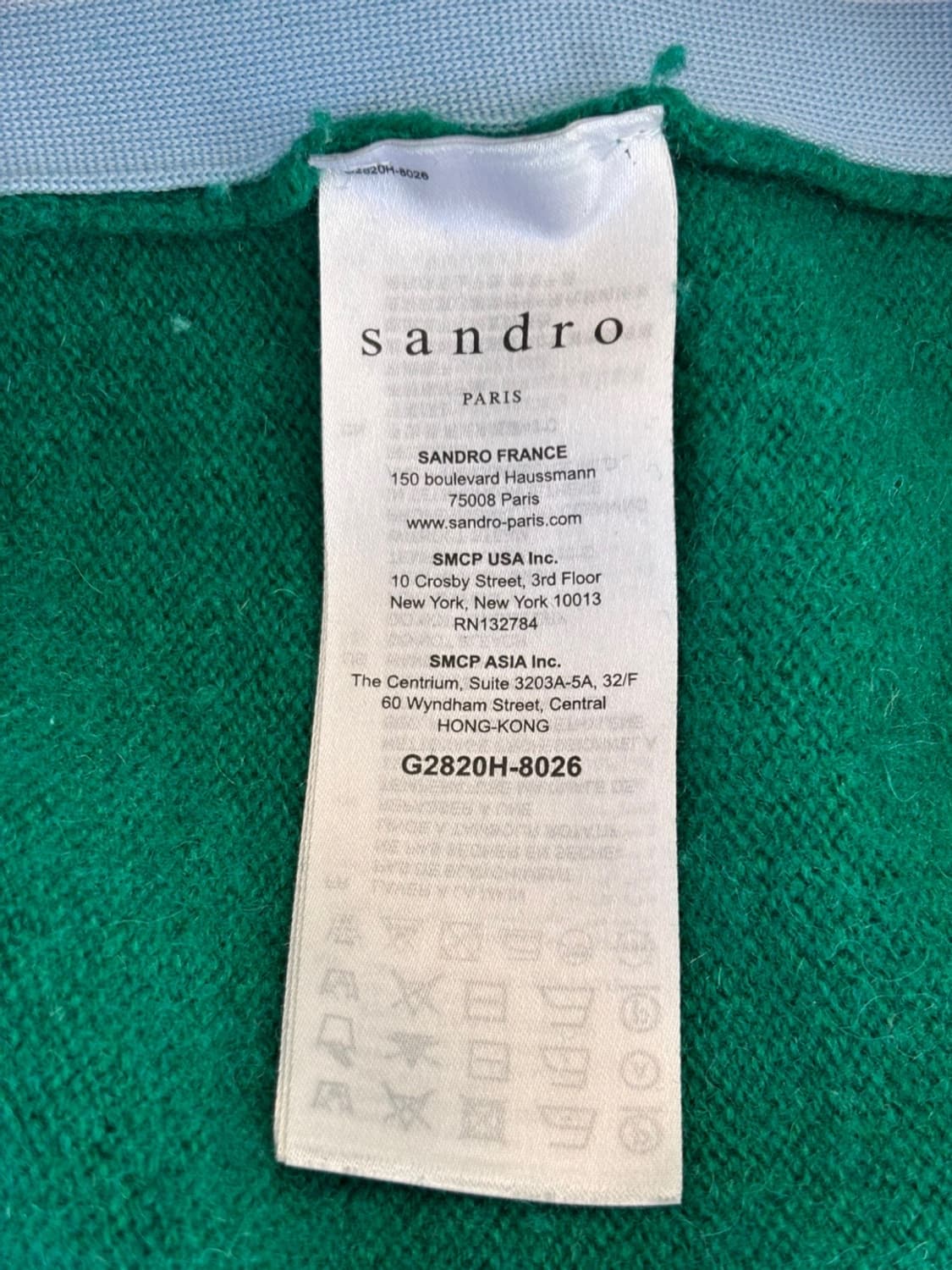 Vintage Sandro Wool Cardigan 상품이미지7