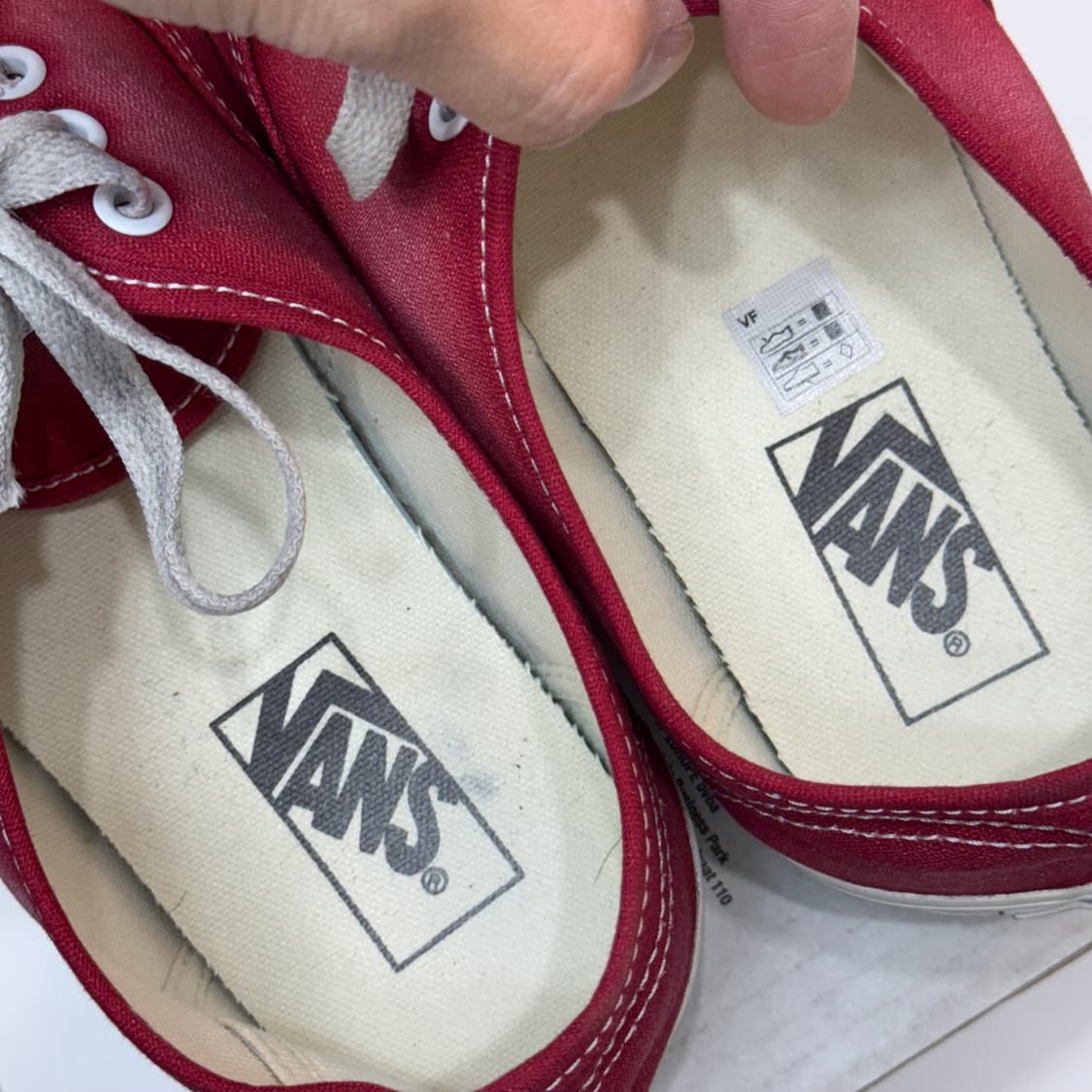 285) 어센틱 웨이브 워시드 레드 상품이미지2